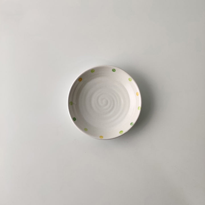 Dot Ceramic Plate Set