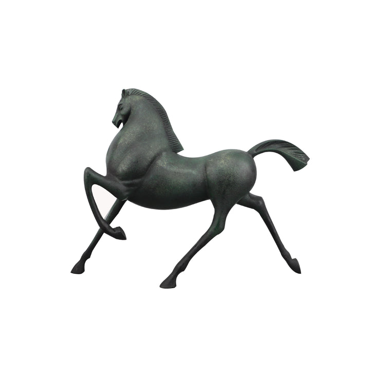 Modern Minimalist Walking Horse Metal Ornaments