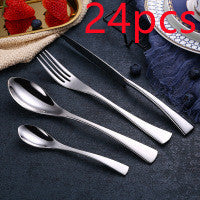 Elegance Noir Korean Cutlery Set