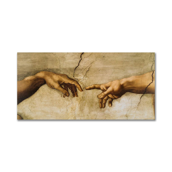 Hand In Hand Michelangelo Canvas