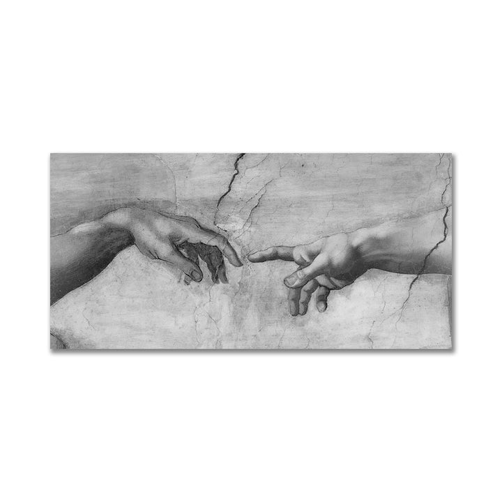 Hand In Hand Michelangelo Canvas