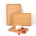 Round Rectangular Wooden Tray