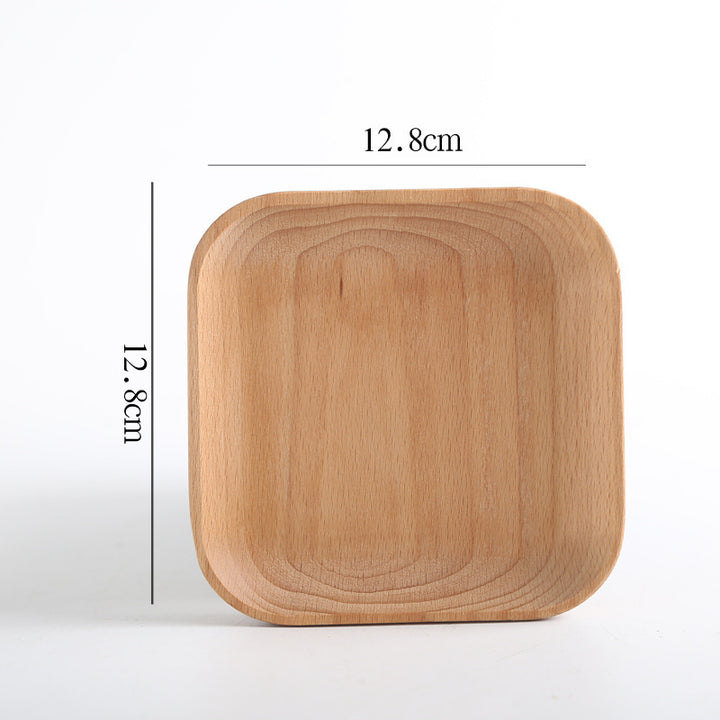 Wooden steak plate suit