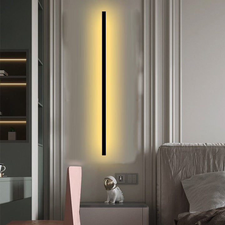 Minimalist Long Wall  Bedroom Bedside Lamp