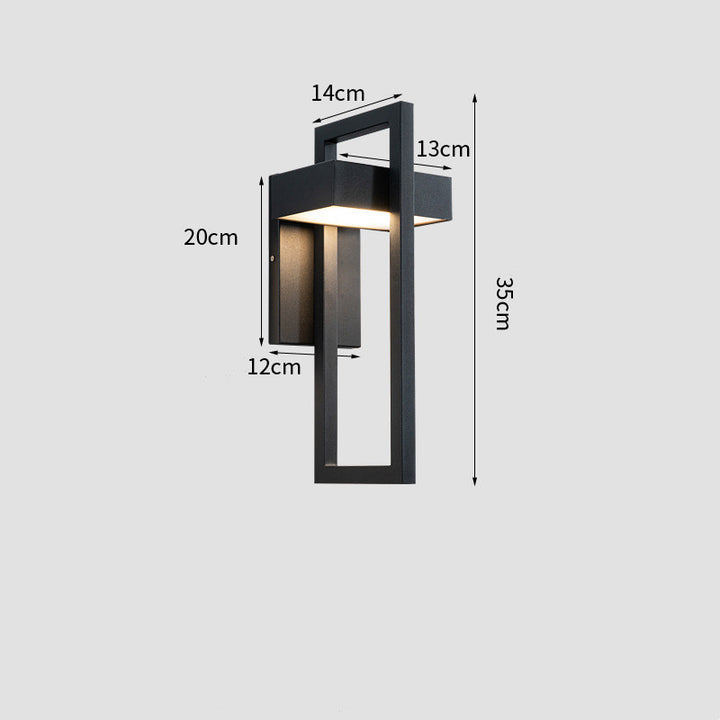 Outdoor Modern Minimalist Wall Lamp