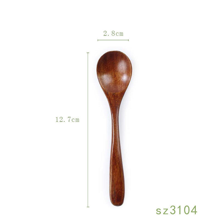 Solid Wood Spoon Japanese Honey Spoon