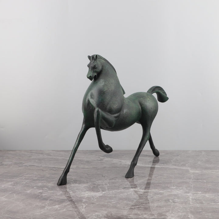 Modern Minimalist Walking Horse Metal Ornaments