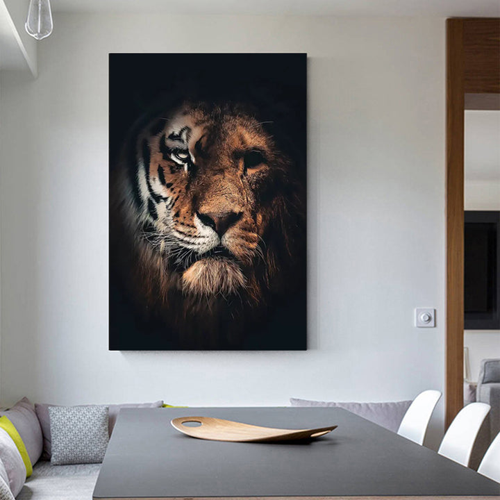 Wild Tiger Canvas Art