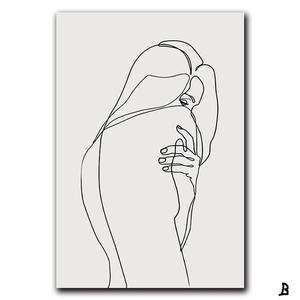 Feminine Grace Canvas Print