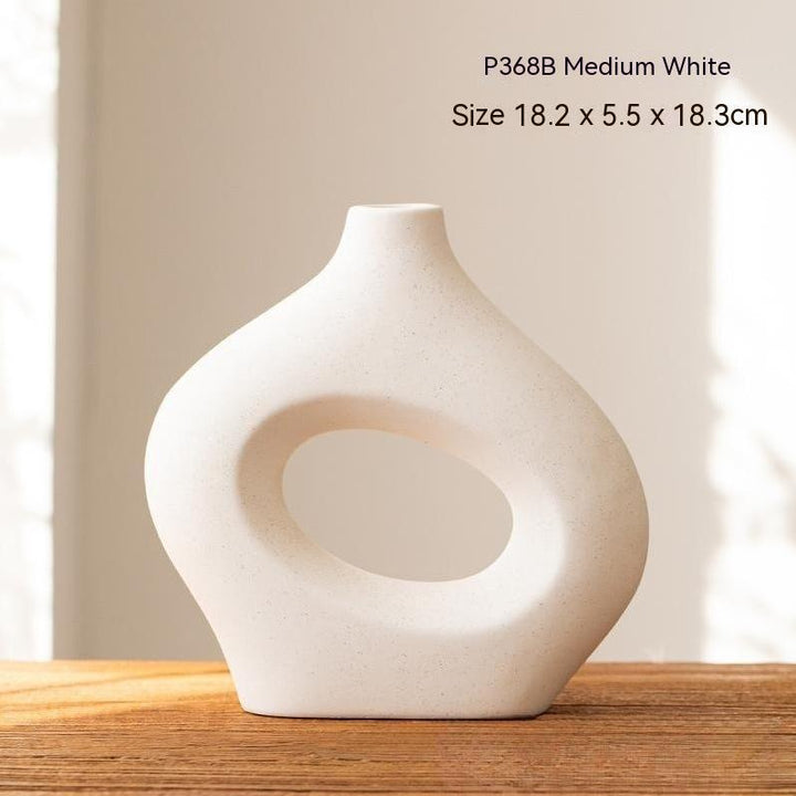 Second Generation Ceramic Circle Vase