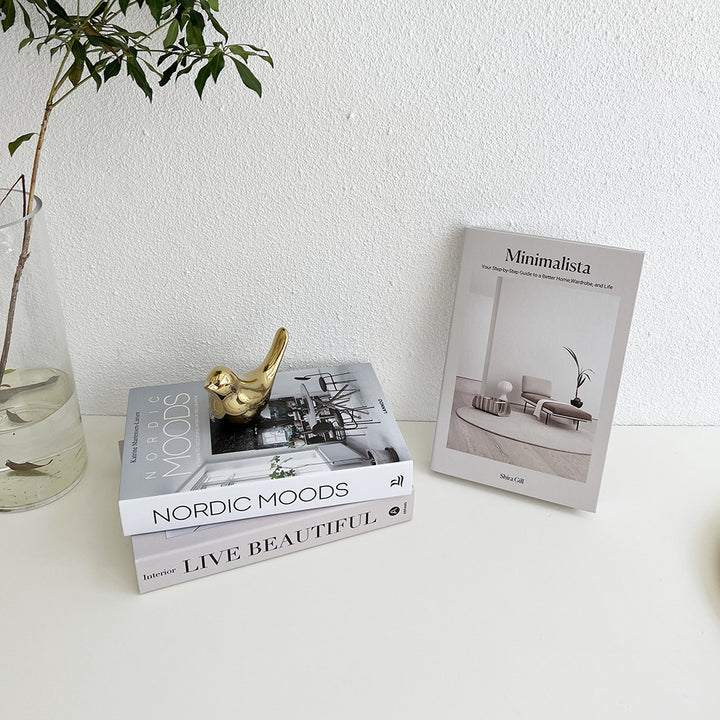 Minimalist Home Style Decoration Simulation Book Ornaments