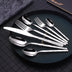 Embossed Textured Handle Steak Cutlery Western Cutlery set