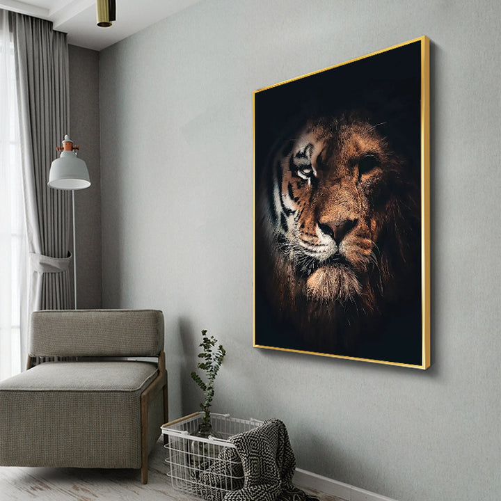 Wild Tiger Canvas Art