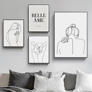 Feminine Grace Canvas Print