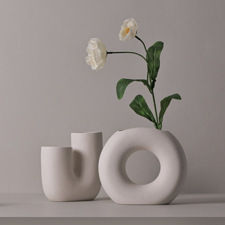 Modern Minimalist Ceramic Vase Art Decorative Ornaments