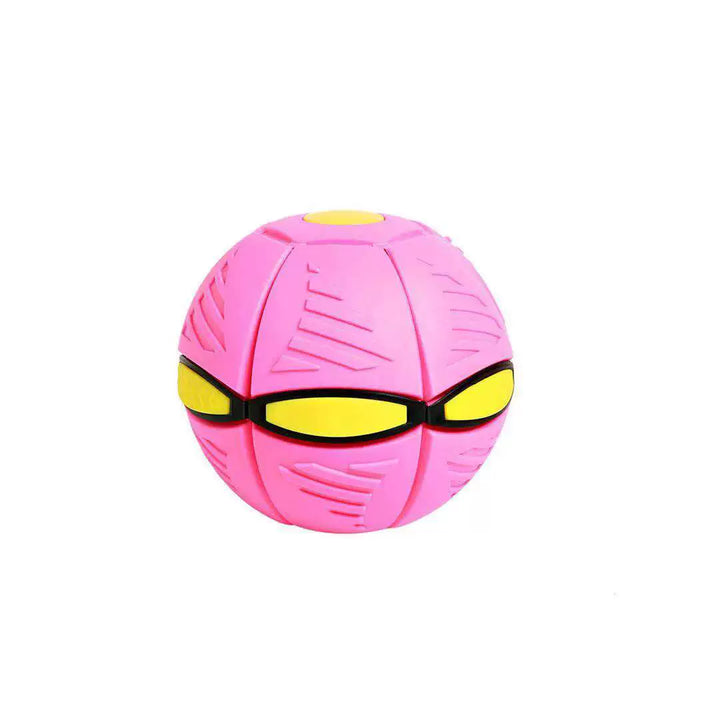 Tiktok Elastic Stepping Ball Toy Magic Flying Saucer Foot Stepping Deformation Ball Children's Educational Outdoor Sports Stress Relief