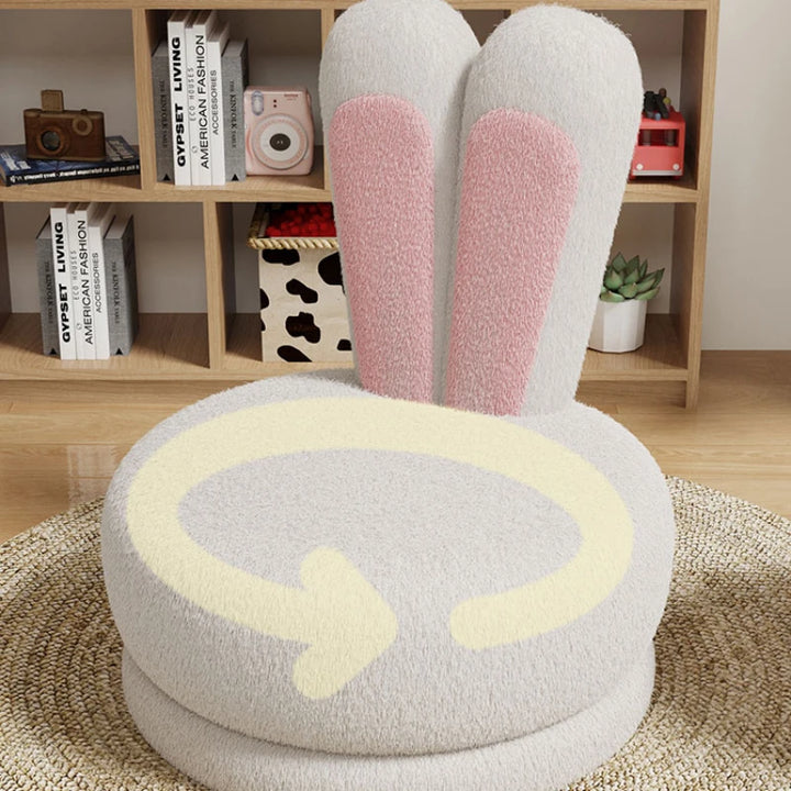 Rotating Cartoon Rabbit Chair