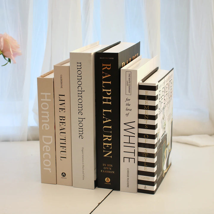 Trio Luxe Simulated Book Set