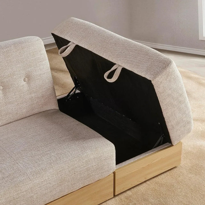 Multi-Functional Sofa Sleeper Ottoman