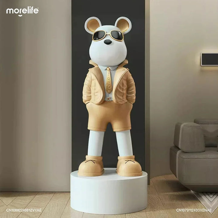 Bear Brick Statues Sculptures Ornaments High-end