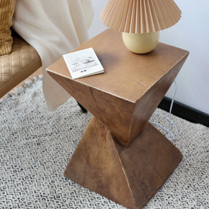 Lightweight Concrete Accent Table