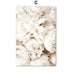 White Shell Beach Flower Dandelion Canvas Painting Core Living Room Decoration