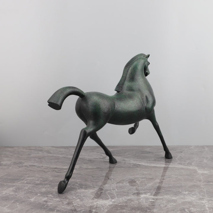 Modern Minimalist Walking Horse Metal Ornaments