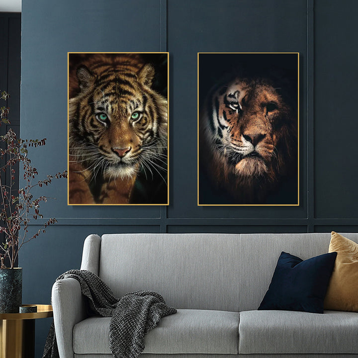 Wild Tiger Canvas Art