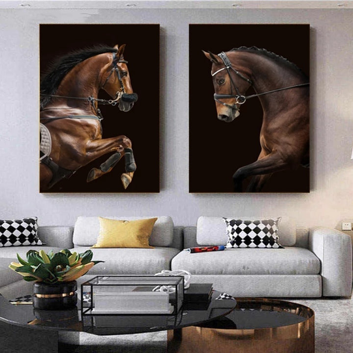 Modern Animal Canvas Decor